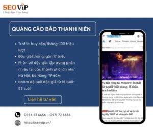 Quảng cáo trên báo Thanh Niên giá gốc HOT 2024