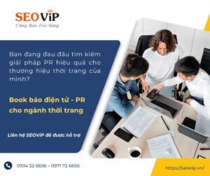 Book báo điện tử - PR cho ngành hàng thời trang