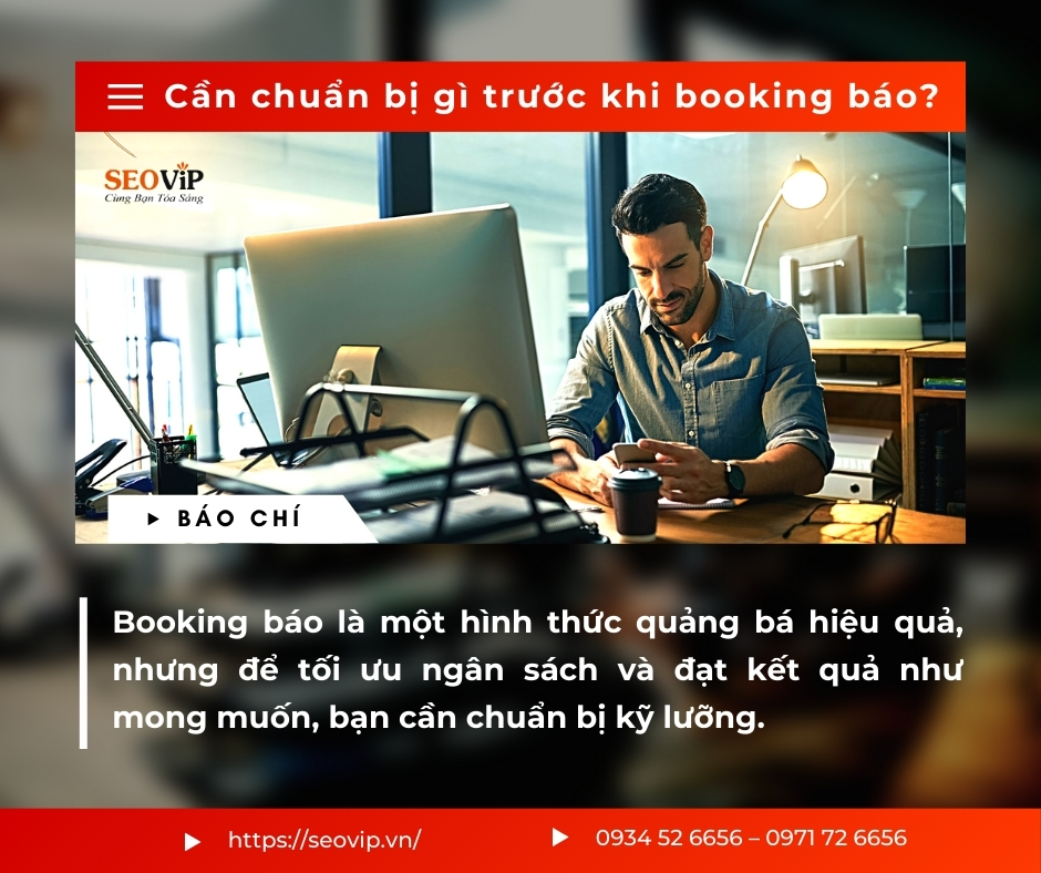 5 điều cần chuẩn bị trước khi booking báo